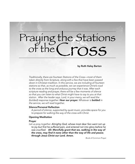 stations of the cross responses